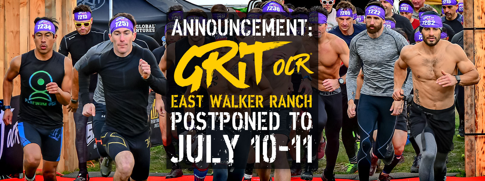 East Walker Ranch Postponed To July
